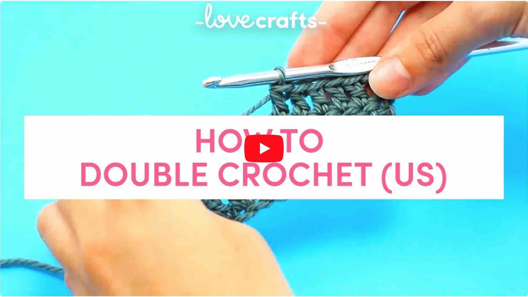 How to double crochet