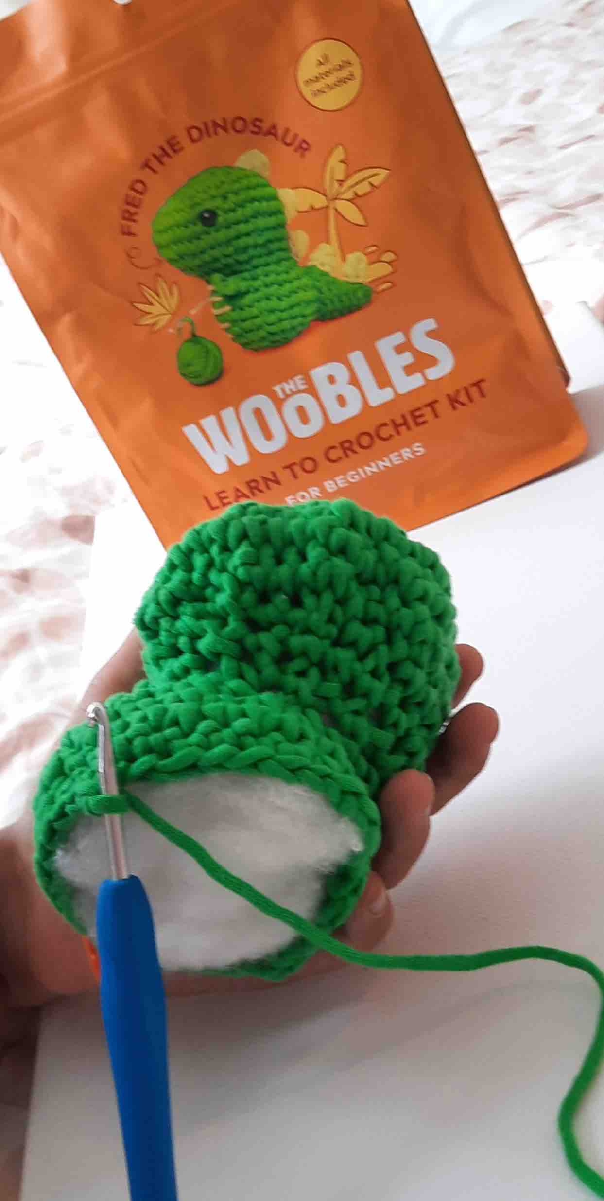  The Woobles Beginners Crochet Kit with Easy Peasy Yarn as seen  on Shark Tank - with Step-by-Step Video Tutorials - Kiki The Chick