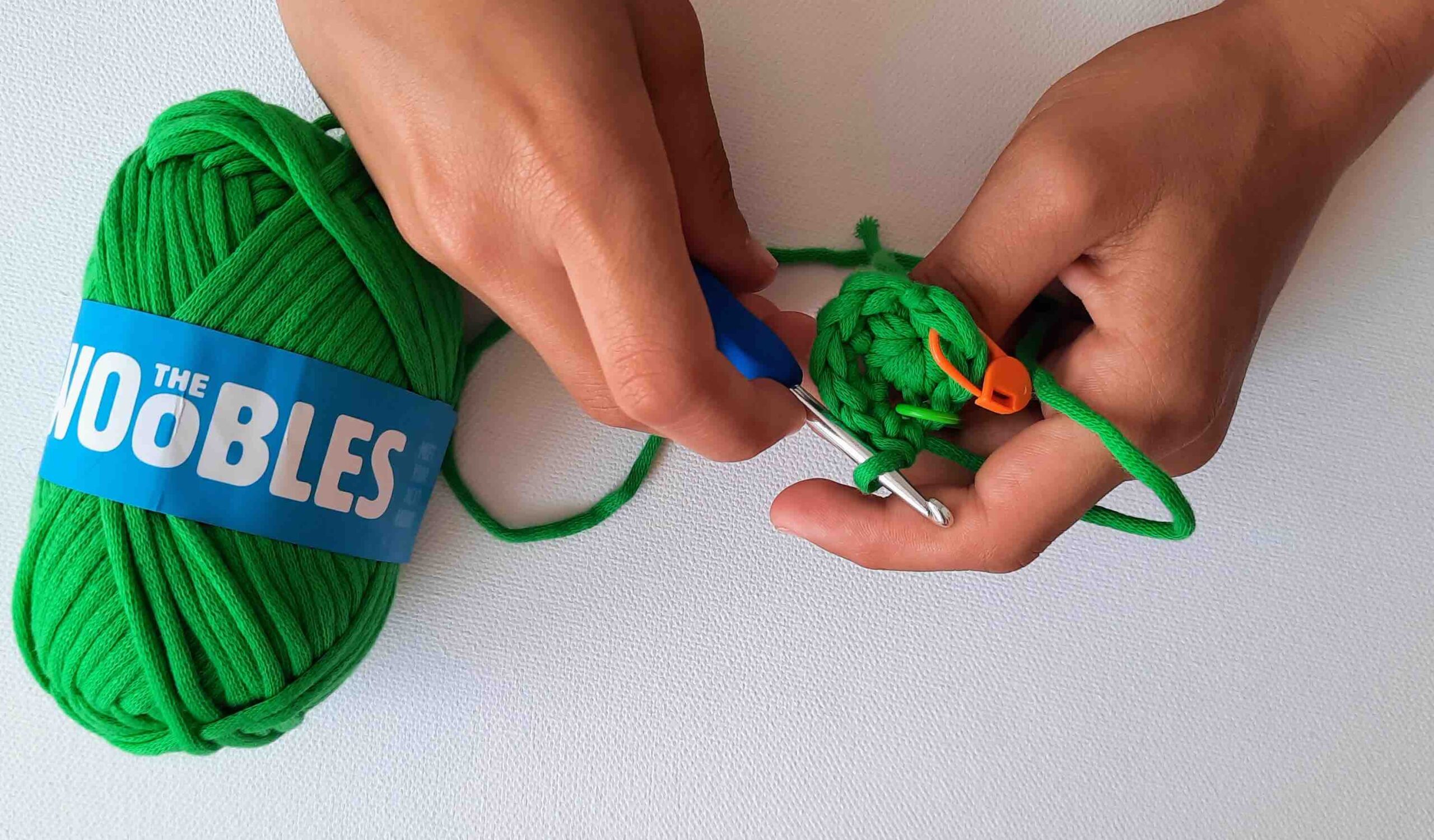 The Woobles Crochet Kit Review Fred The Dinosaur.