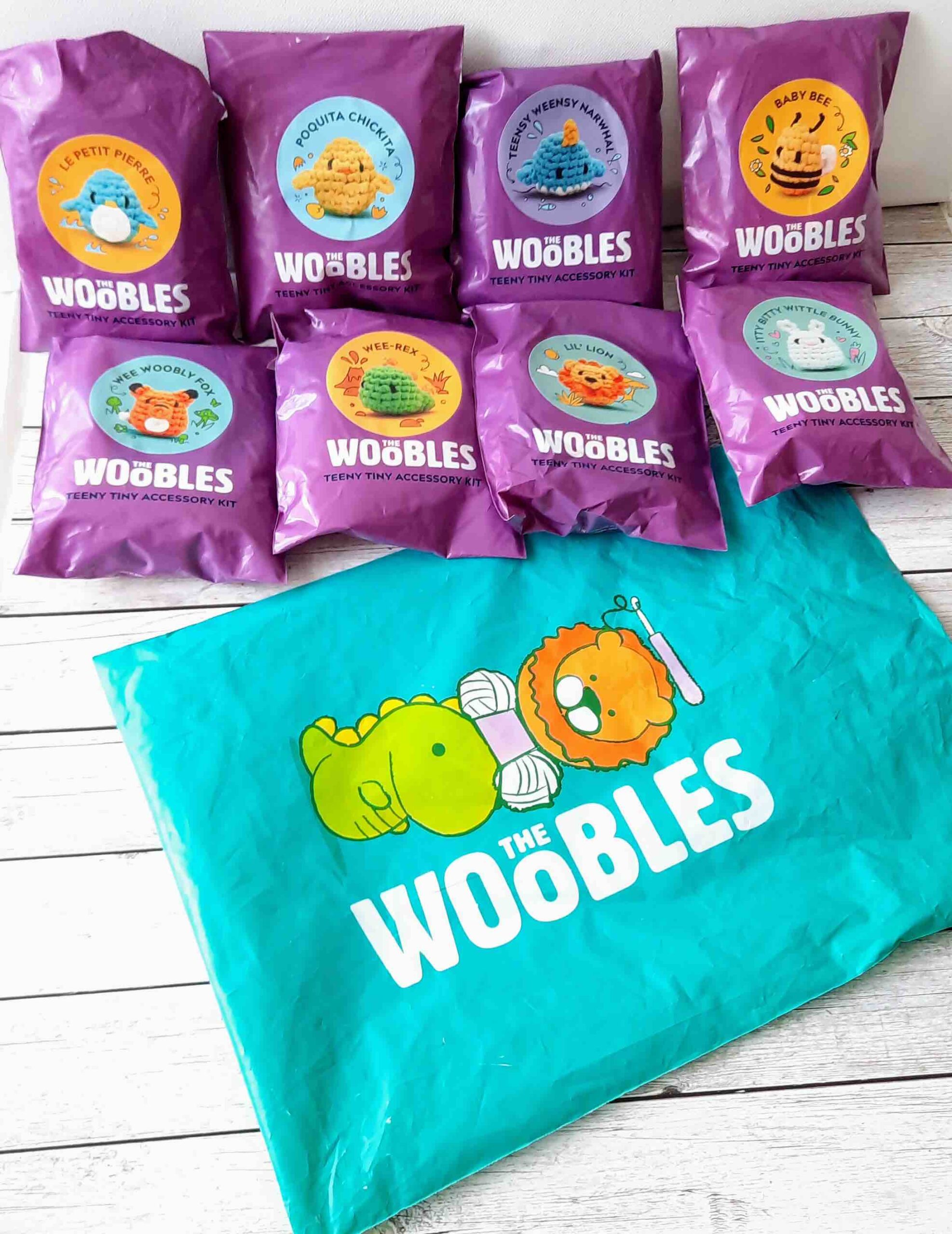 The Woobles Crochet Kit Wee Wittle Woobles Bundle