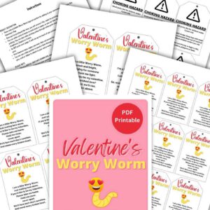 Worry Worm Poem Valentines
