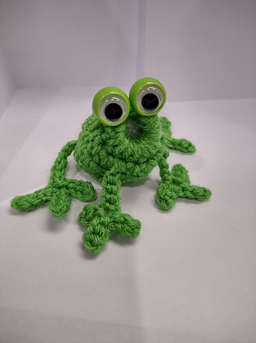 Finger Puppet Googly Eyes Crochet Pattern Frog