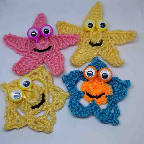 Happy-Star-Starfish-Finger-Puppet-Googly-Eyes-Crochet-Patterns.