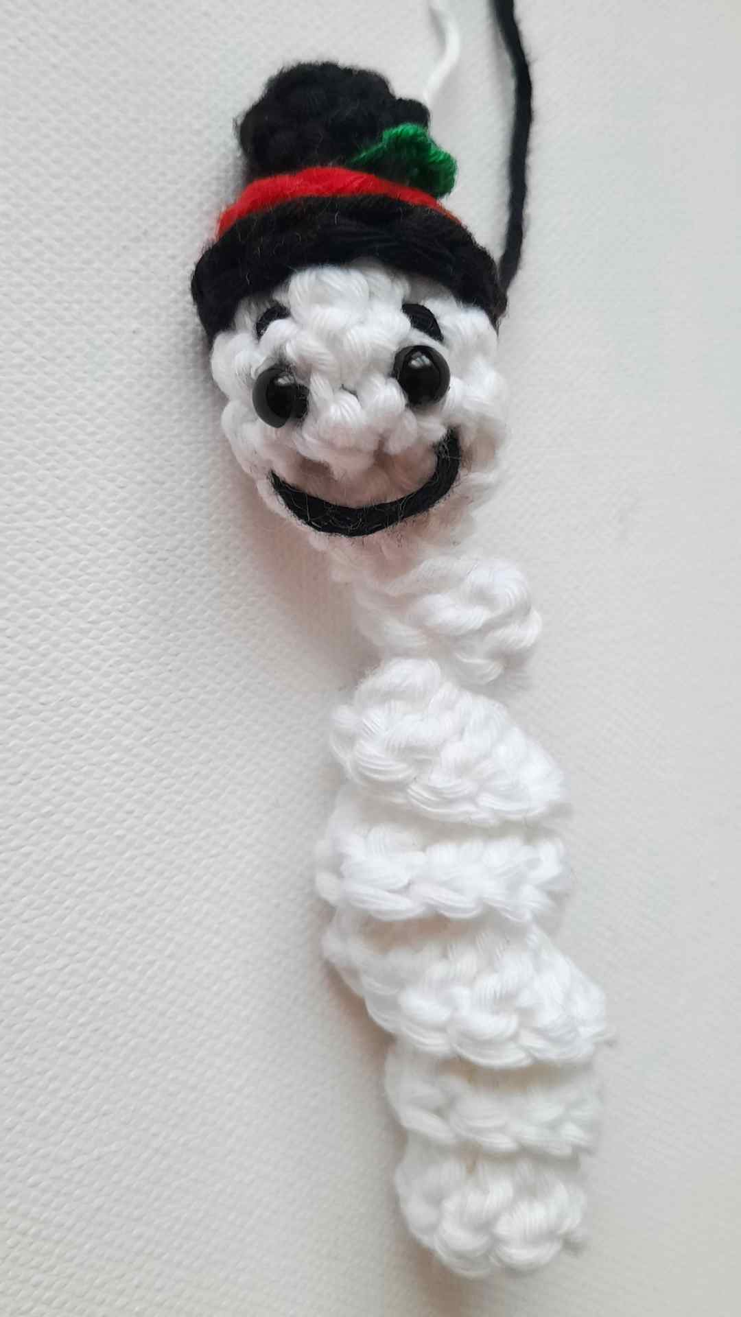 Crochet Christmas Snowman