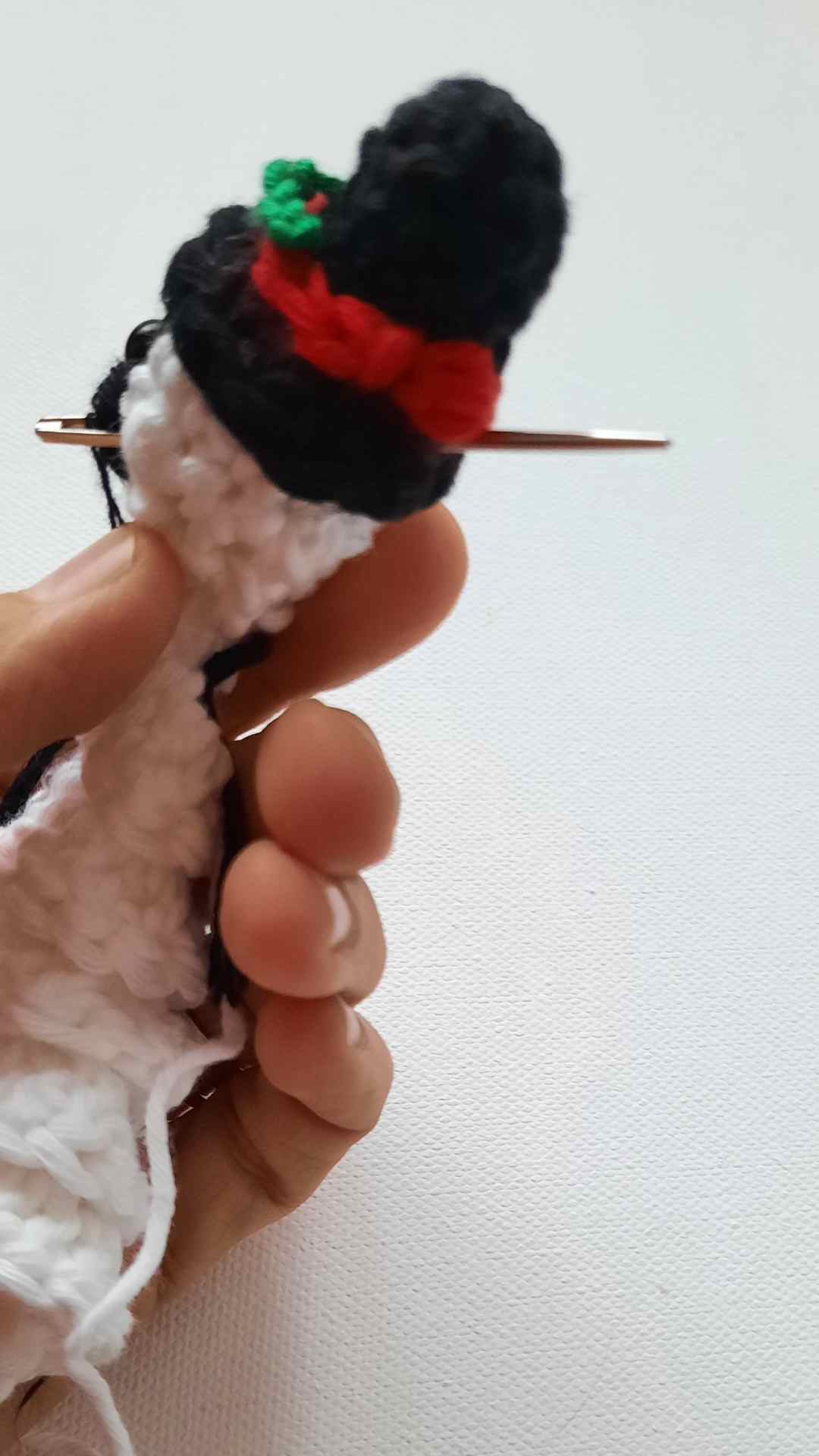 Crochet Snowman Free Pattern