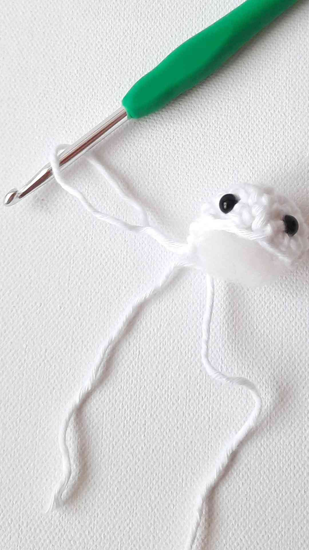 crochet snowman amigurumi free pattern snow man