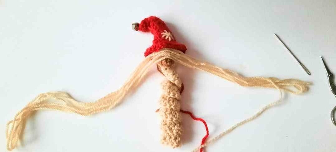 Crochet Gnome Ornament Pattern Free