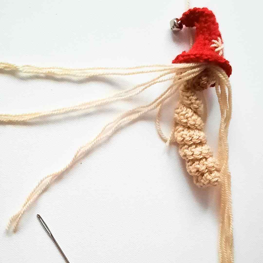 Free Crochet Gnome Ornament