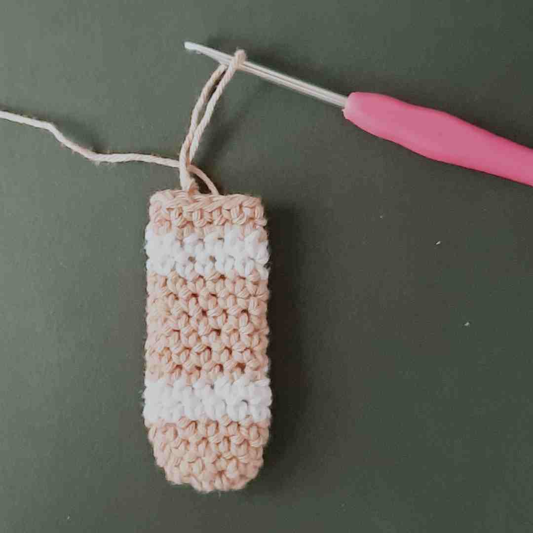 easy crochet keychain for beginners