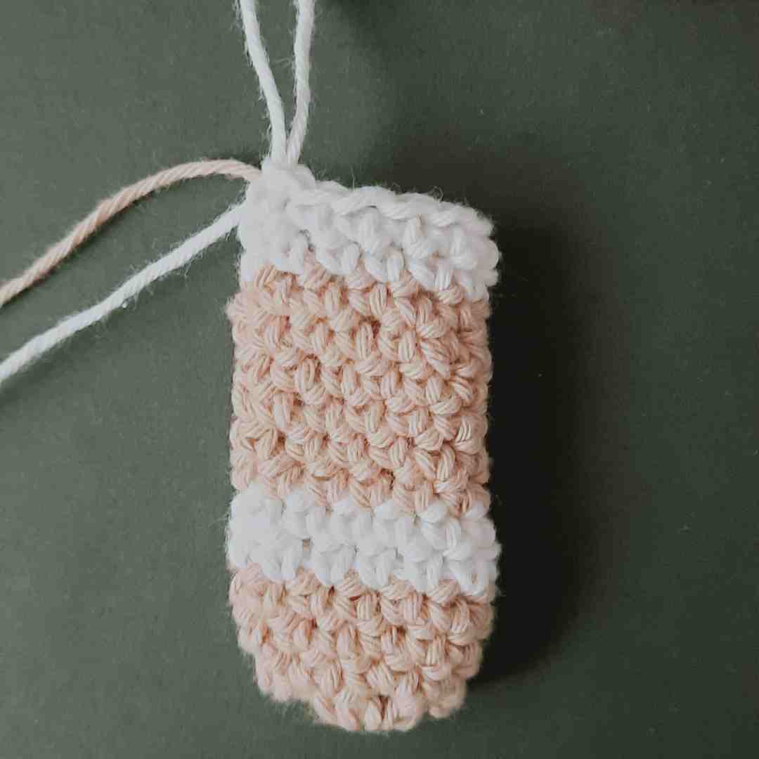 crochet christmas keychains