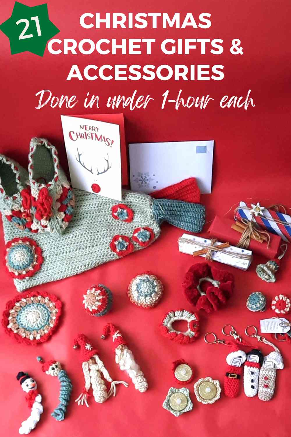 Quick Crochet Christmas Gifts for Friends