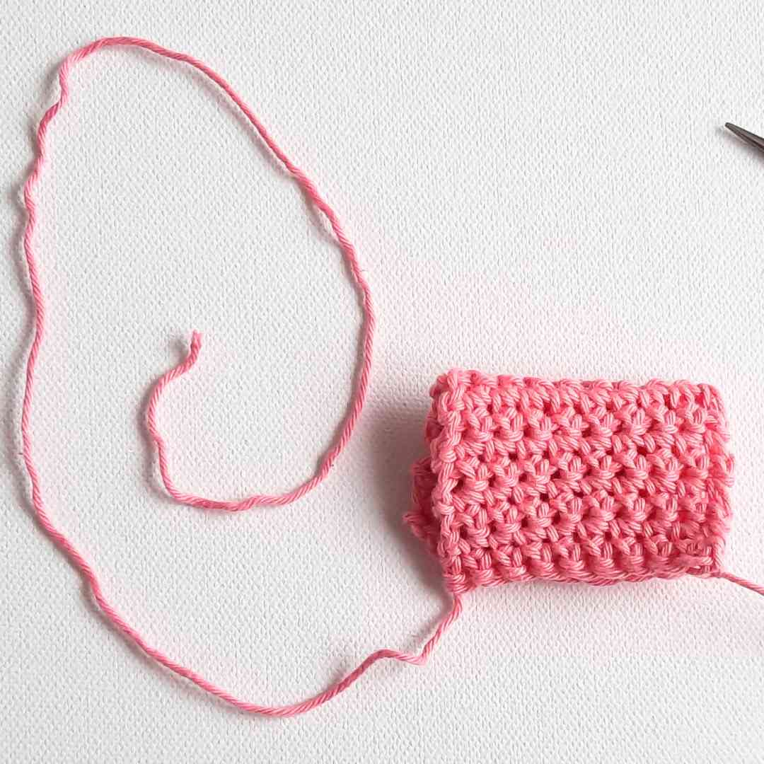 easy crochet worry worm wooden bead pattern free