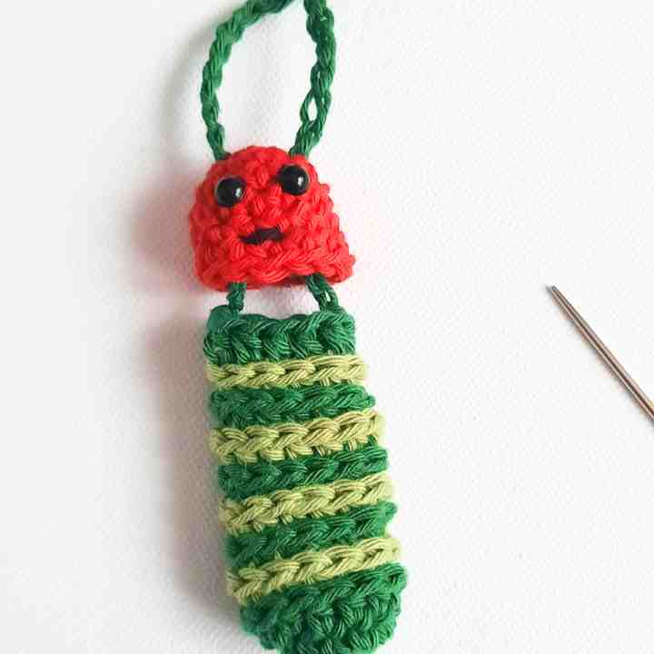 Crochet love bug