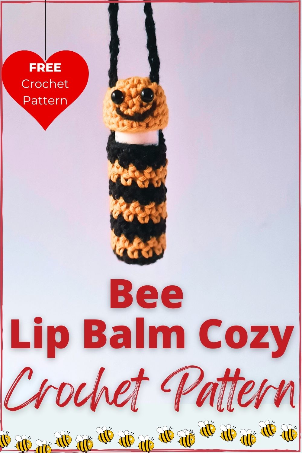 Easy Bee Crochet Pattern Free