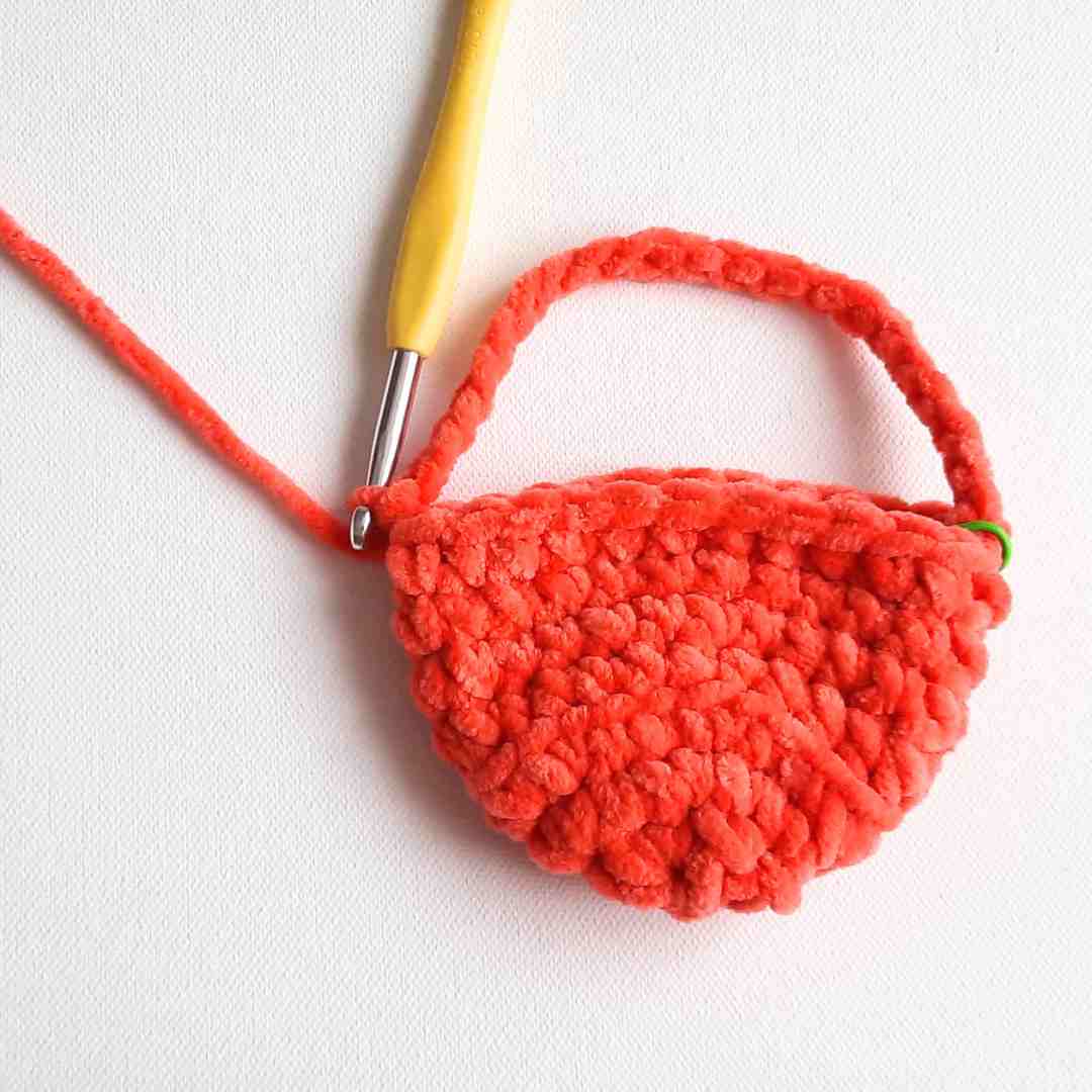 Small Crochet Easter Basket Pattern Free