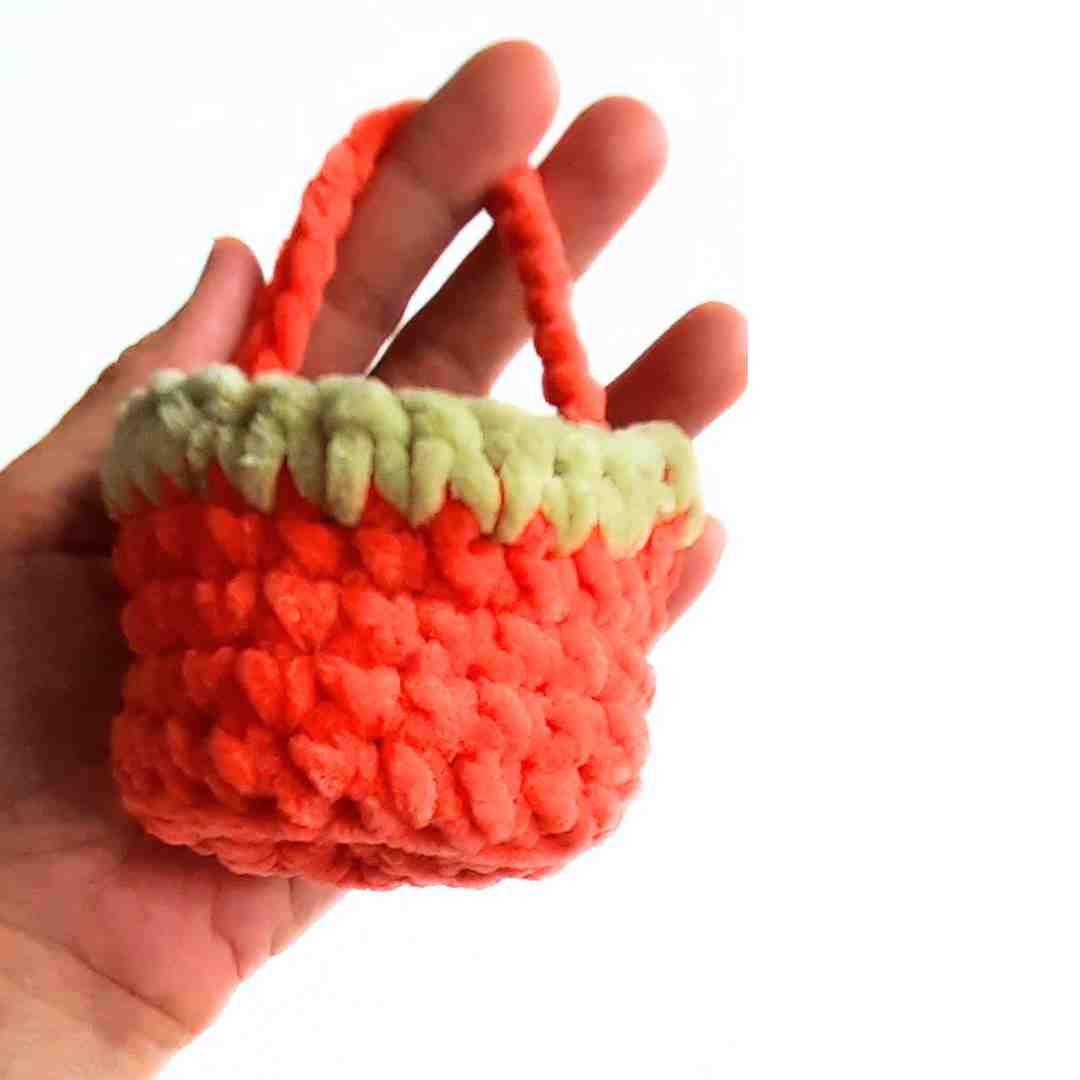 Mini Easter Basket Crochet Pattern Free