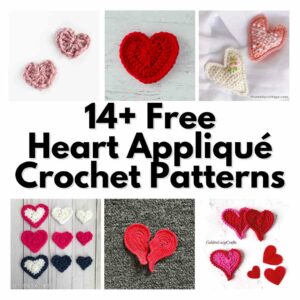 Heart-Applique-crochet-patterns