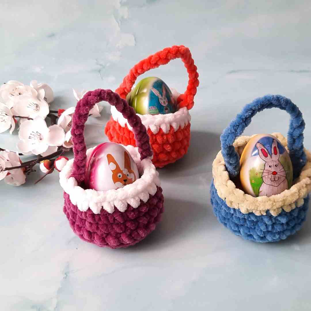 easy basket crochet pattern