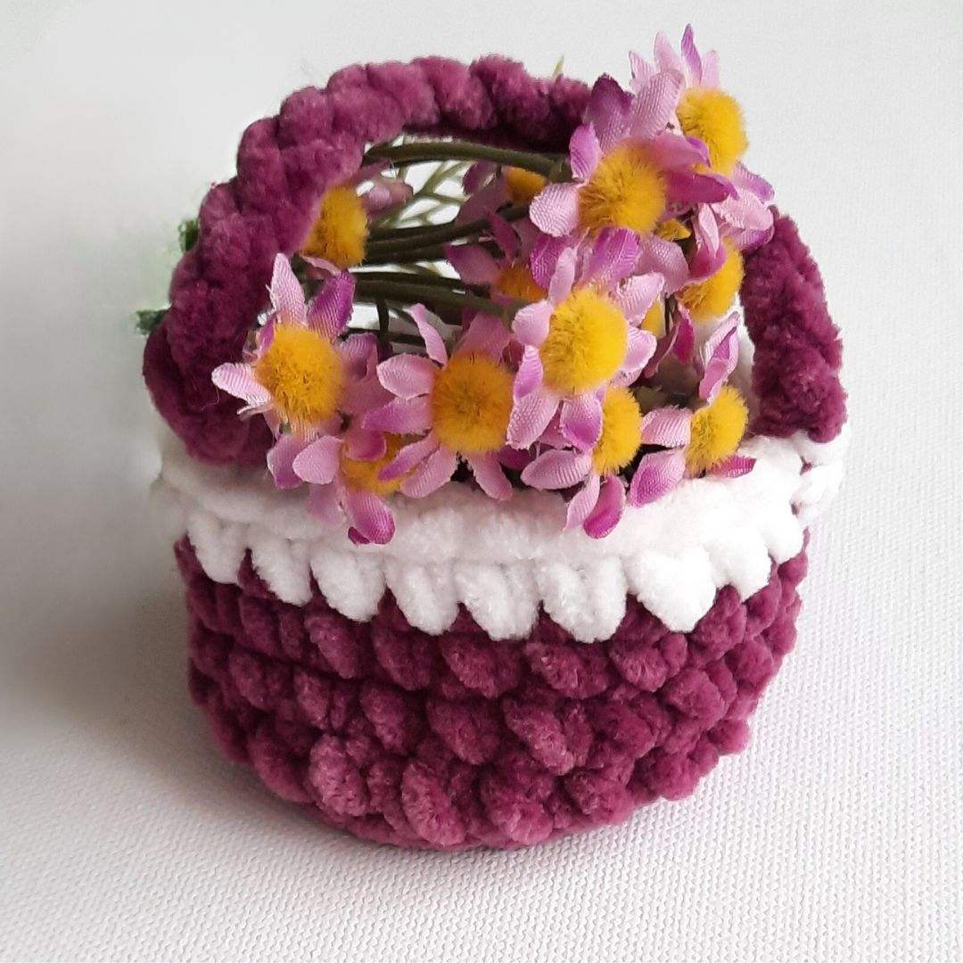 easy crochet easter basket pattern