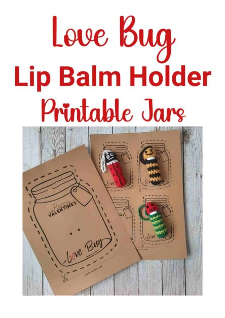 Love Bug Jar Printable