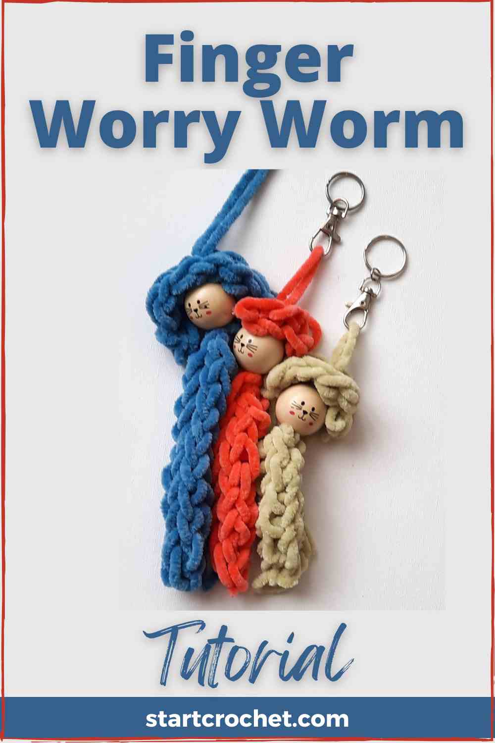 Finger Worry Worm Tutorial