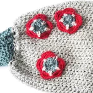 flower applique crochet pattern free