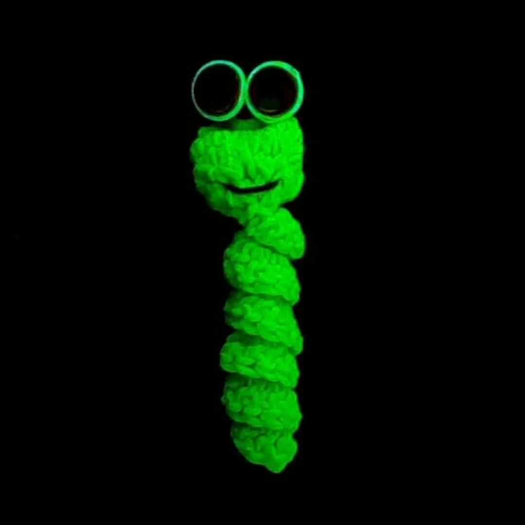 Finger puppet googly eyes crochet pattern glow in the dark