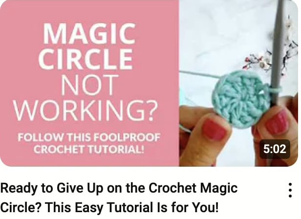 How to crochet the magic circle tutorial for beginners How to crochet the magic circle tutorial for beginners