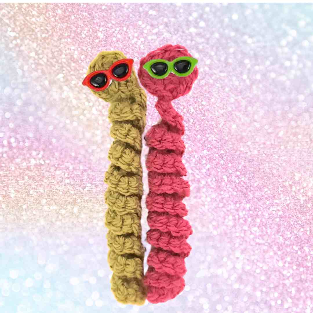 random acts of crochet kindness worry worm