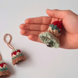 Bell Ornament Christmas Crochet Pattern