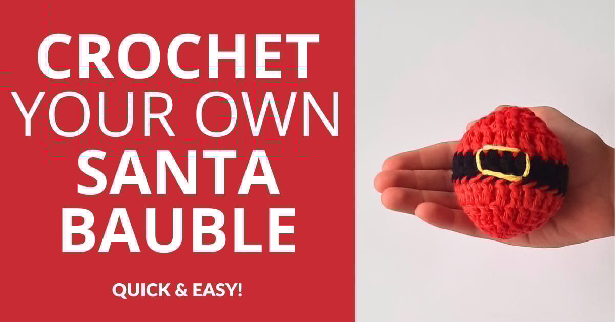 Easy Santa Bauble Crochet Pattern Easy Santa Bauble Crochet Pattern