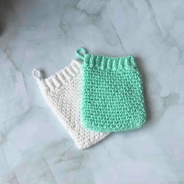 East Bath Mitt Crochet Pattern [For Beginners]