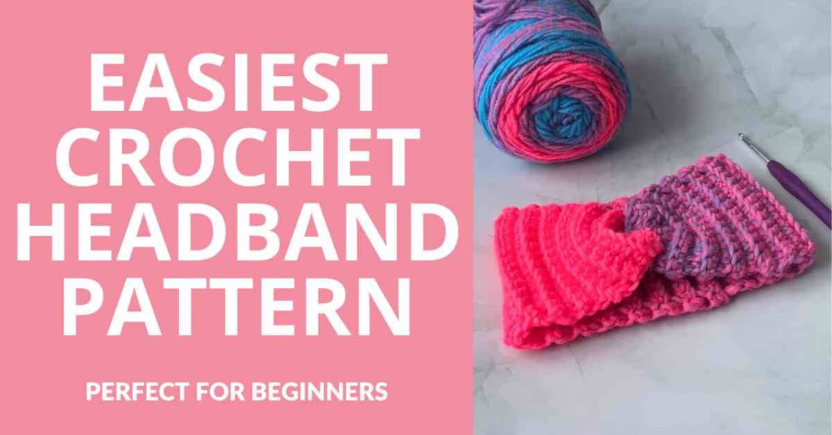 easiest crochet headband pattern easiest-crochet-headband-pattern