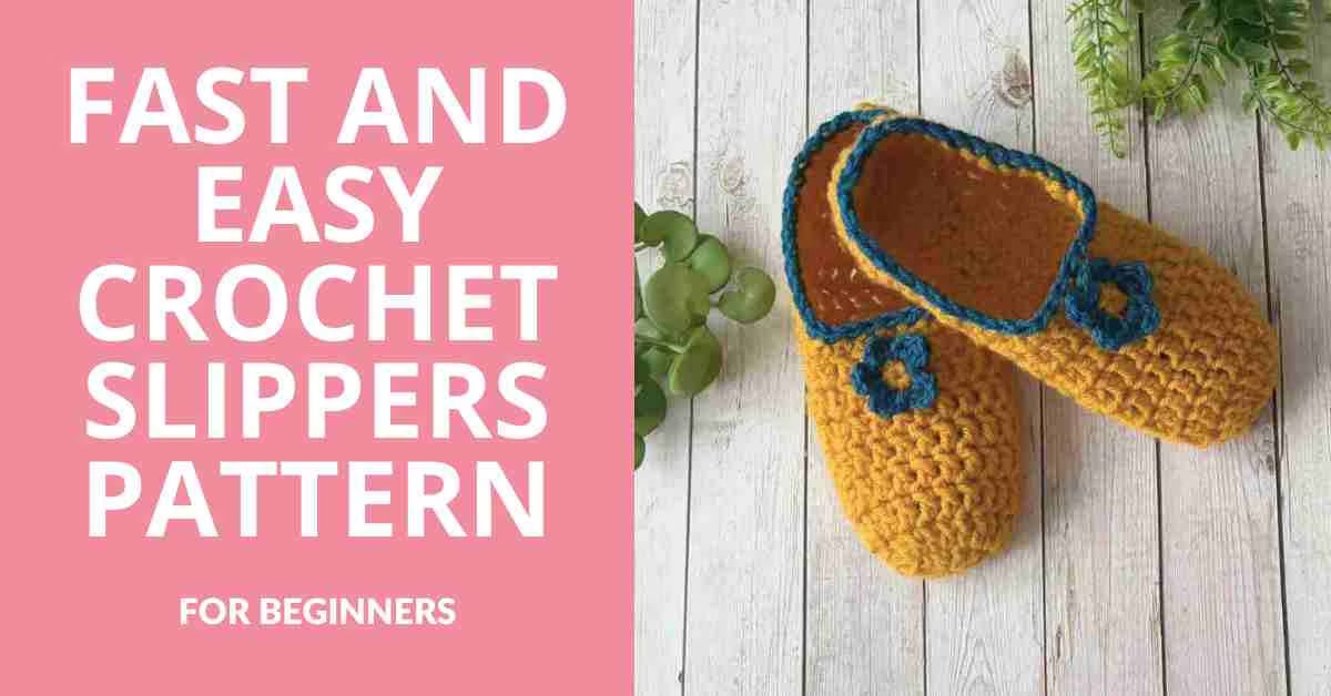 fast and easy crochet slippers pattern fast and easy crochet slippers pattern