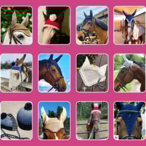 Horse-Bonnet-Crochet-Patterns