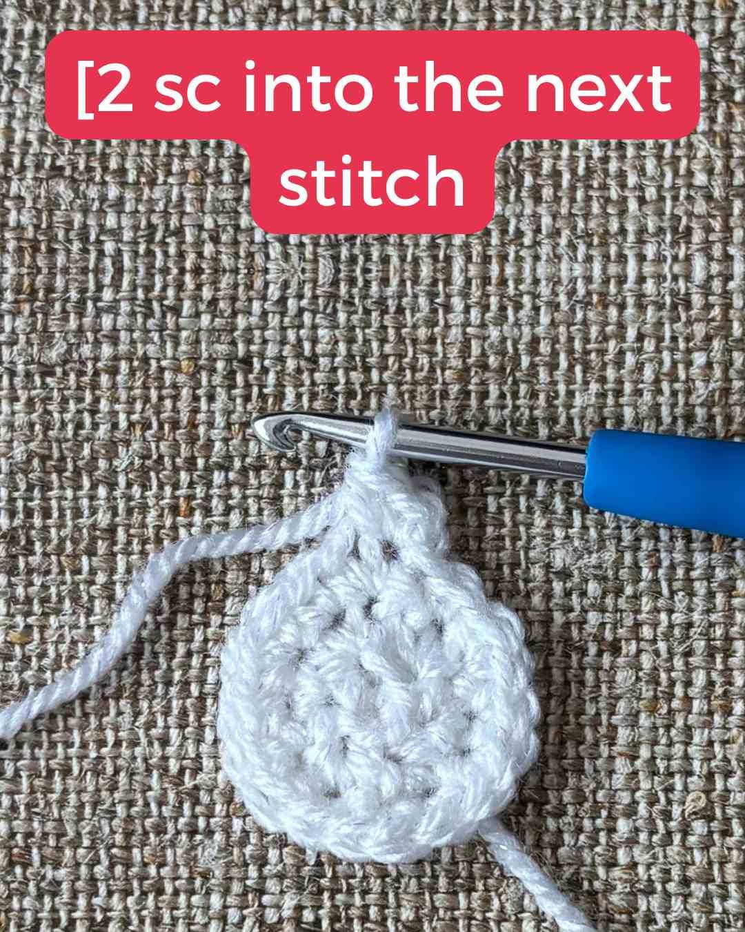 How to crochet a flat circle single crochet joining rounds How to crochet a flat circle single crochet joining rounds