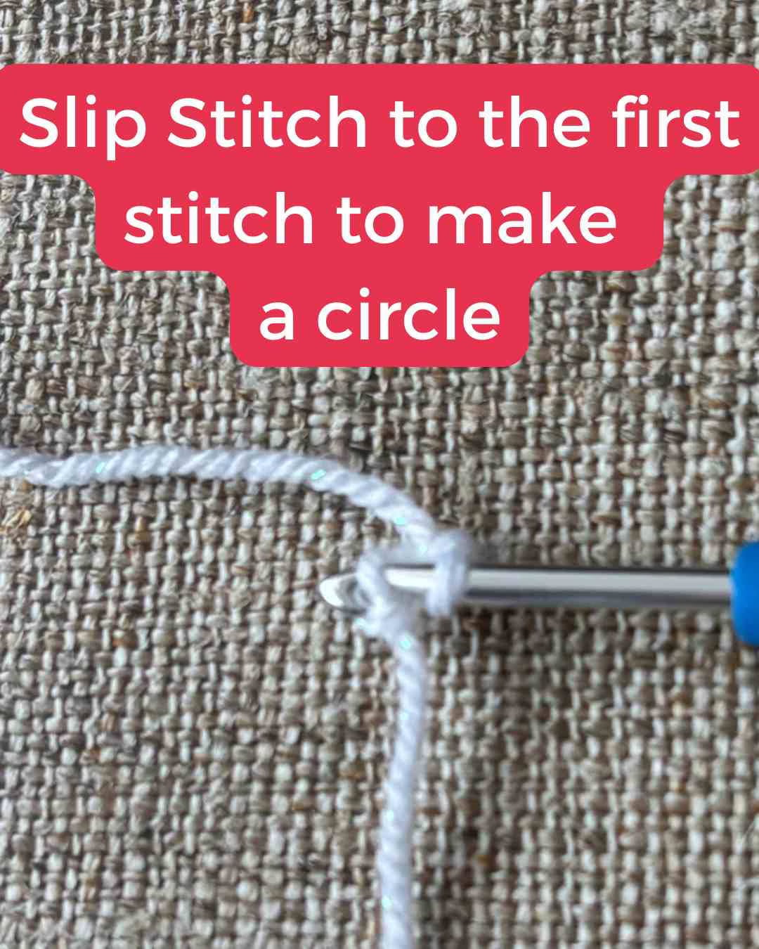 How to crochet a flat circle single crochet joining rounds How to crochet a flat circle single crochet joining rounds