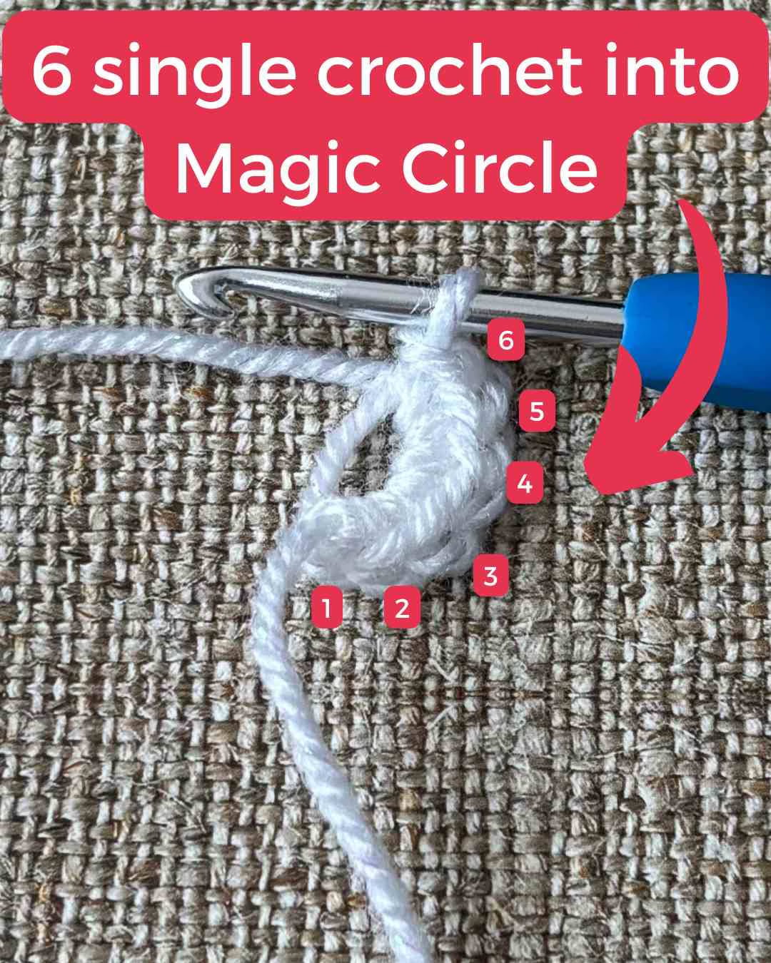 How to crochet a flat circle single crochet joining rounds How to crochet a flat circle single crochet joining rounds