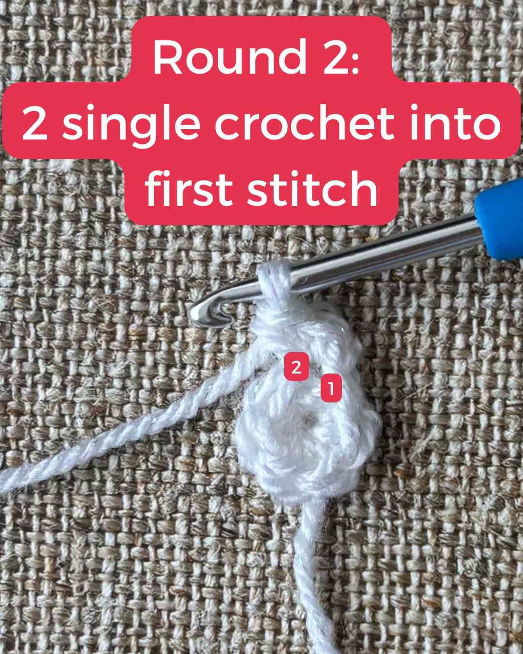 How to crochet a flat circle single crochet joining rounds How to crochet a flat circle single crochet joining rounds