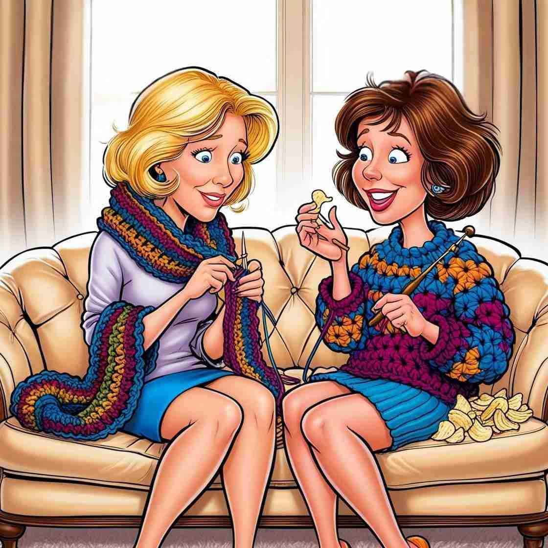 Crochet vs. Knitting Memes