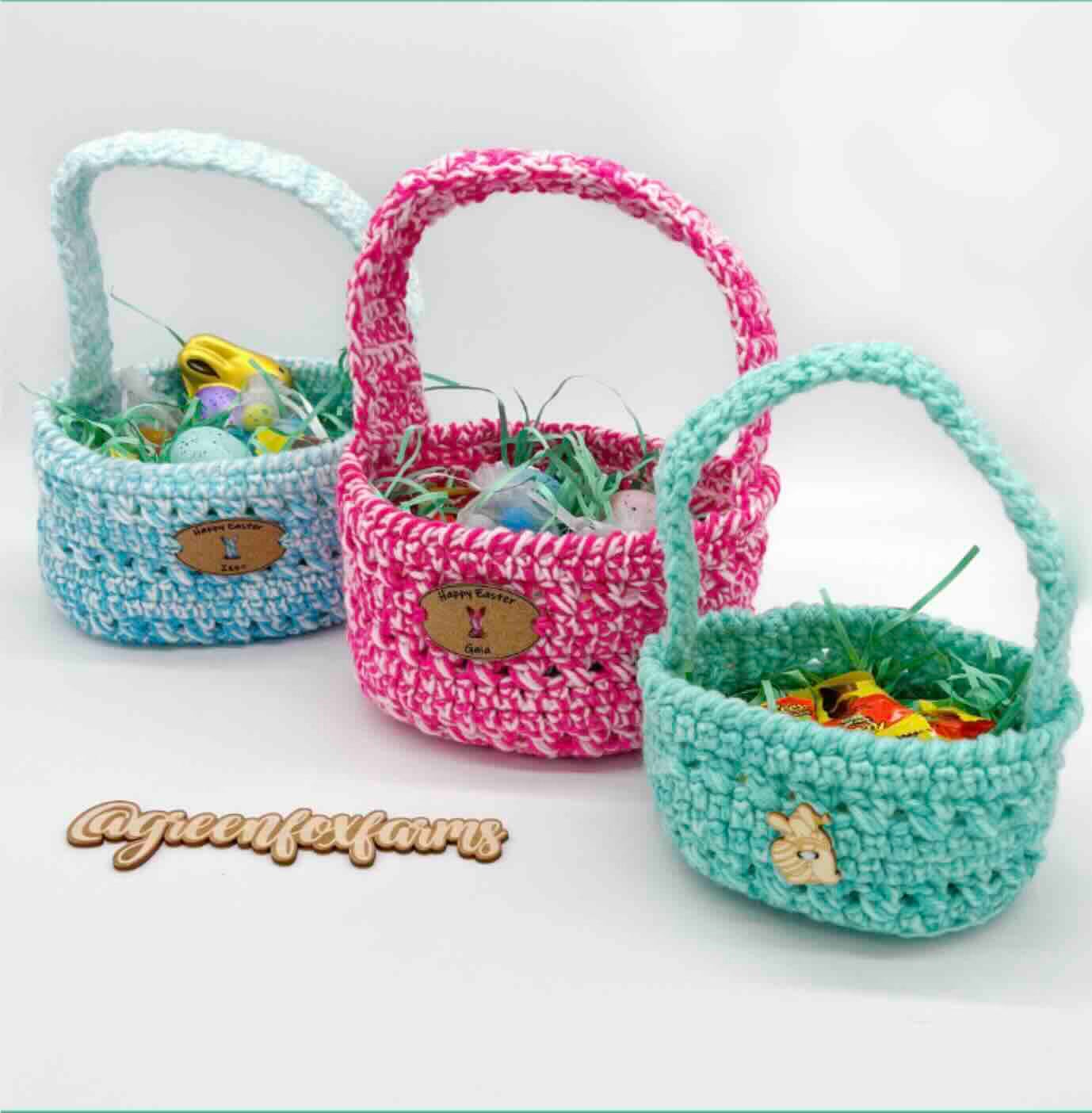 Hopscotch Easter Basket GreenFoxFarms