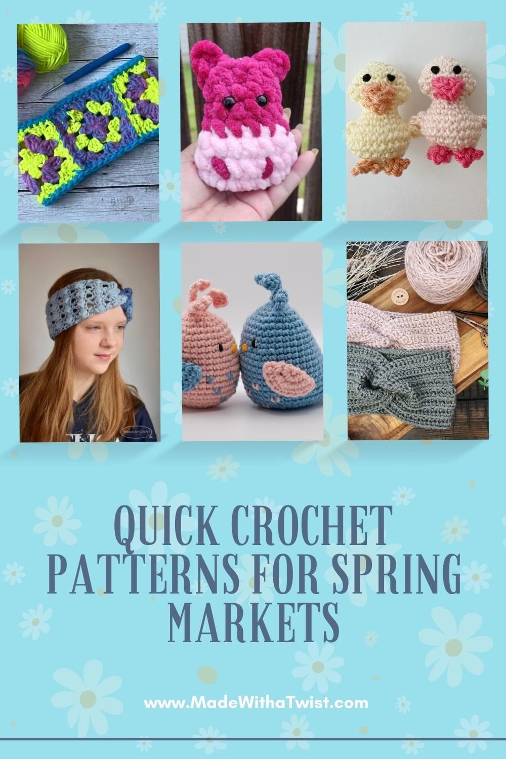 Spring into Sales Crochet Patterns