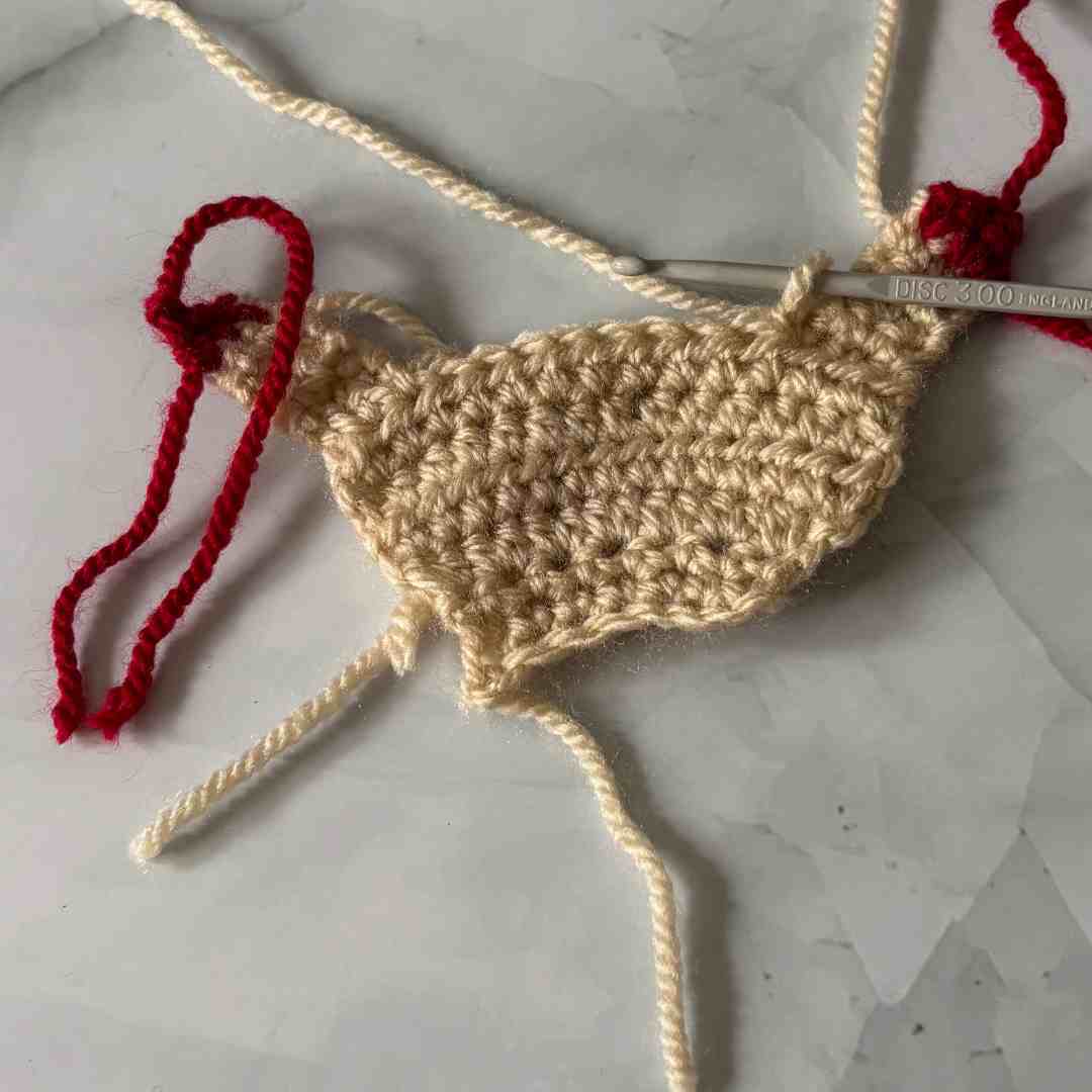 Ugly Christmas Sweater Applique crochet pattern Ugly Christmas Sweater Applique crochet pattern