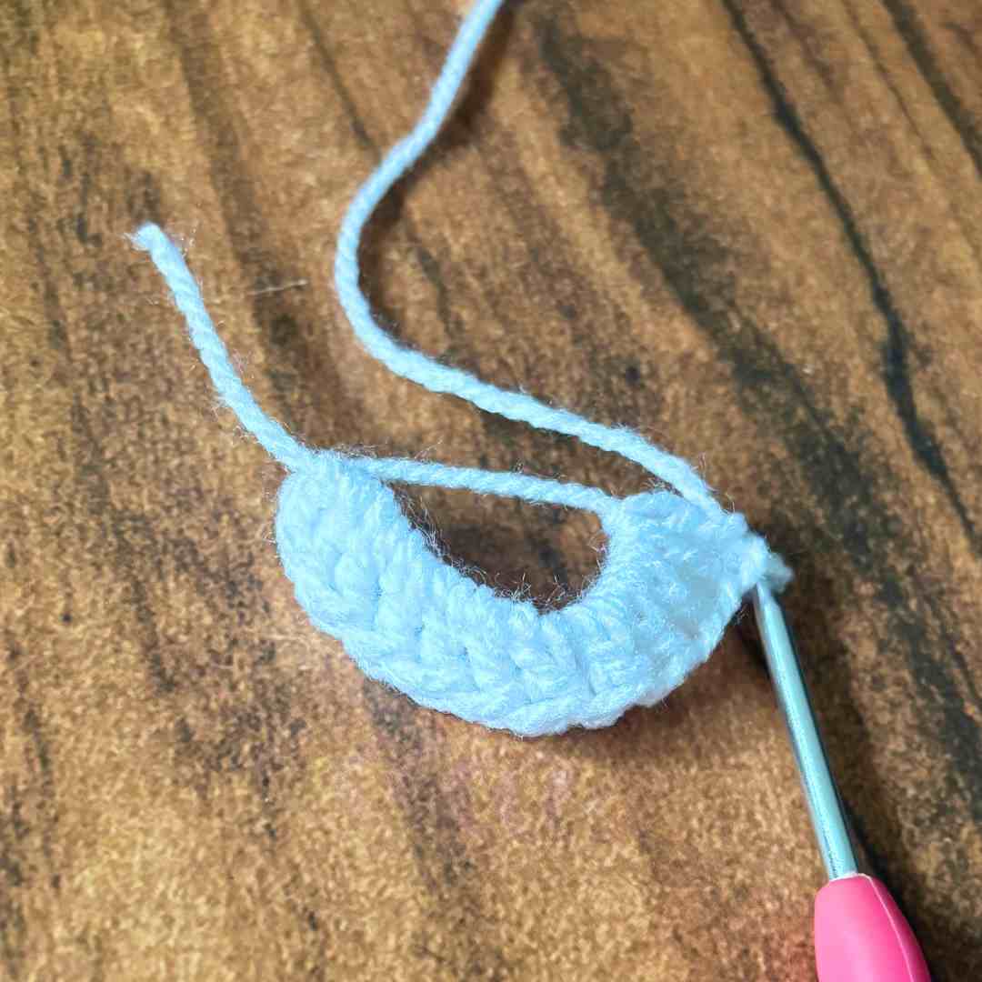 beginner snowflake coaster crochet tutorial with step-by-step photos