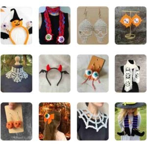 Halloween Accessories crochet patterns