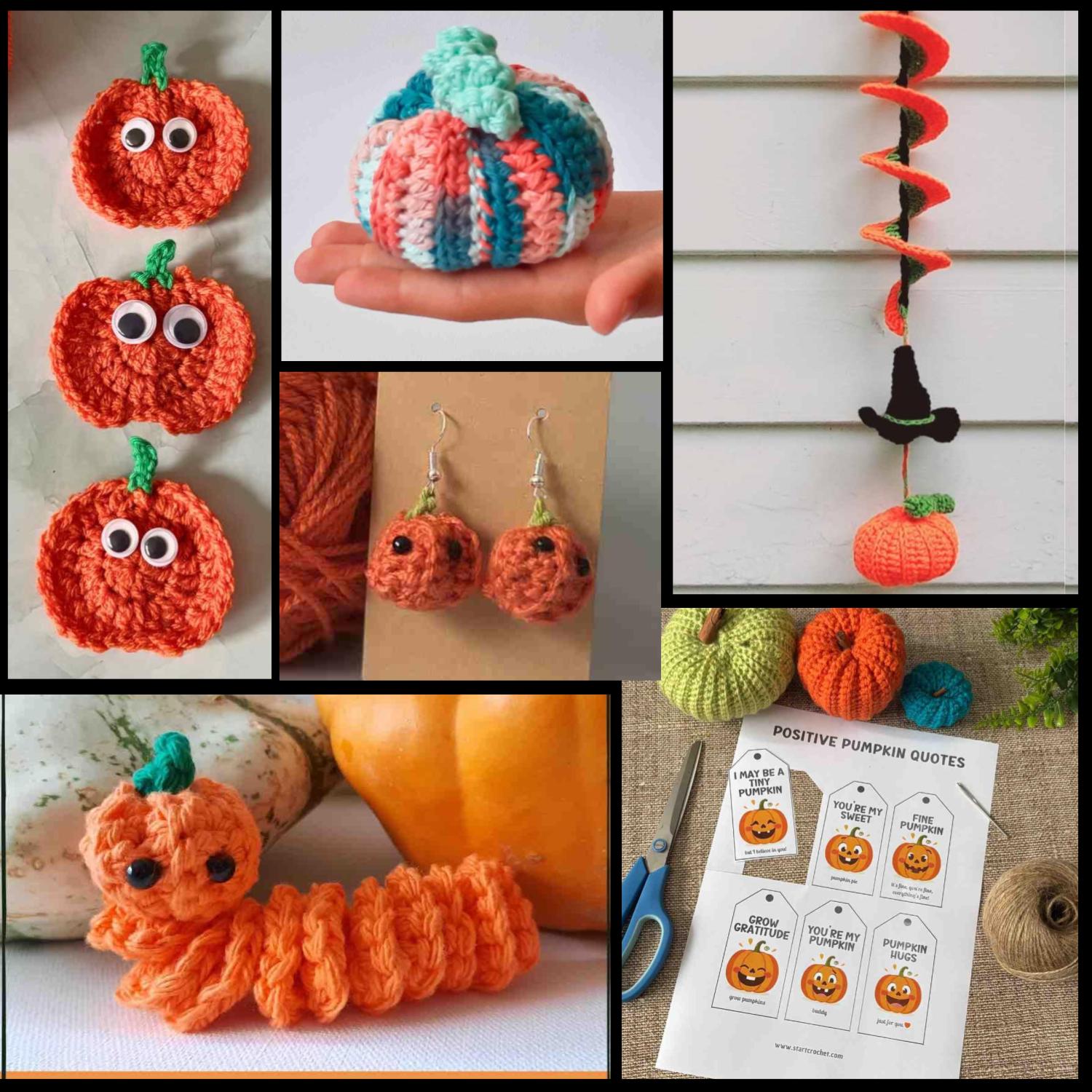 Pumpkin Crochet Patterns Bundle