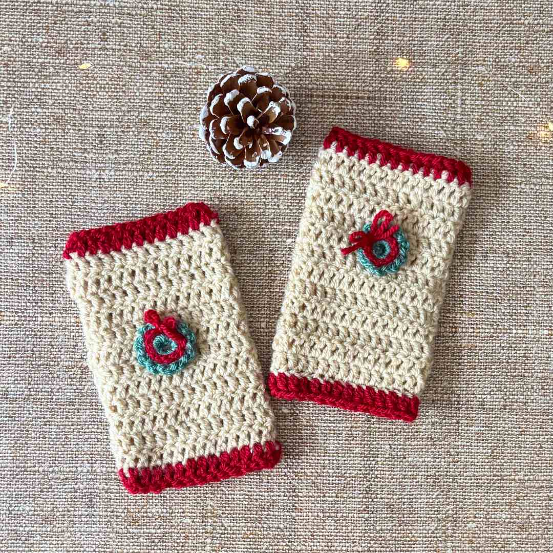 crochet hand warmers for christmas gifts