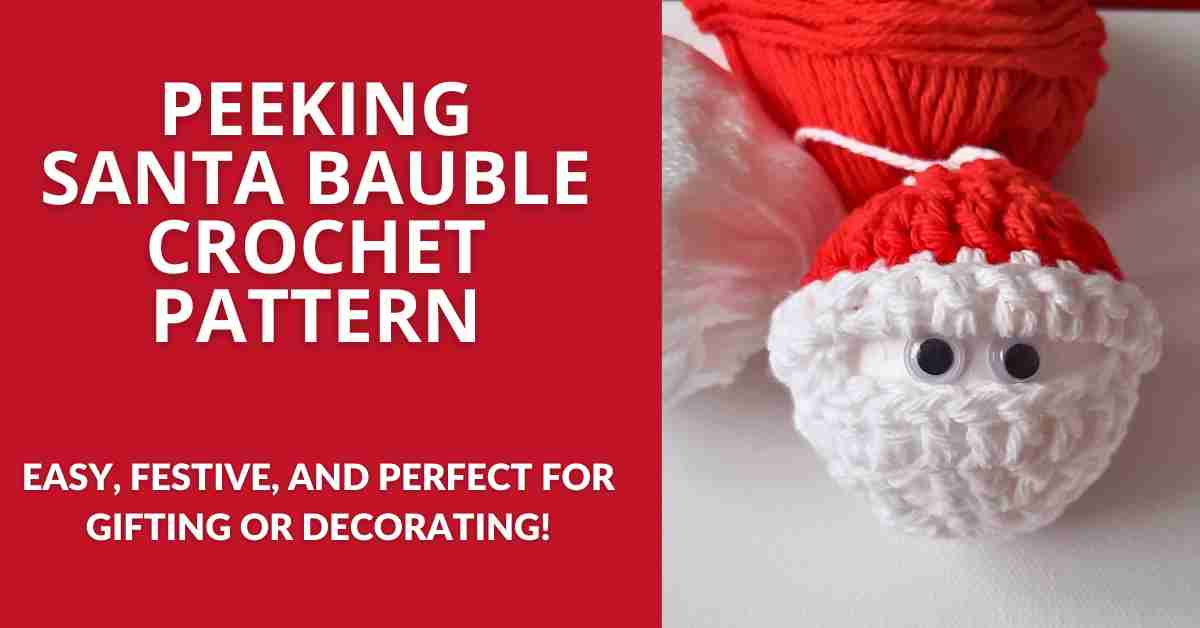 peeking santa bauble crochet pattern (2)
