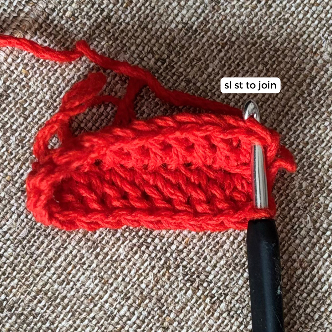 Santa Eyeglasses Pouch Crochet Pattern for Beginners Free