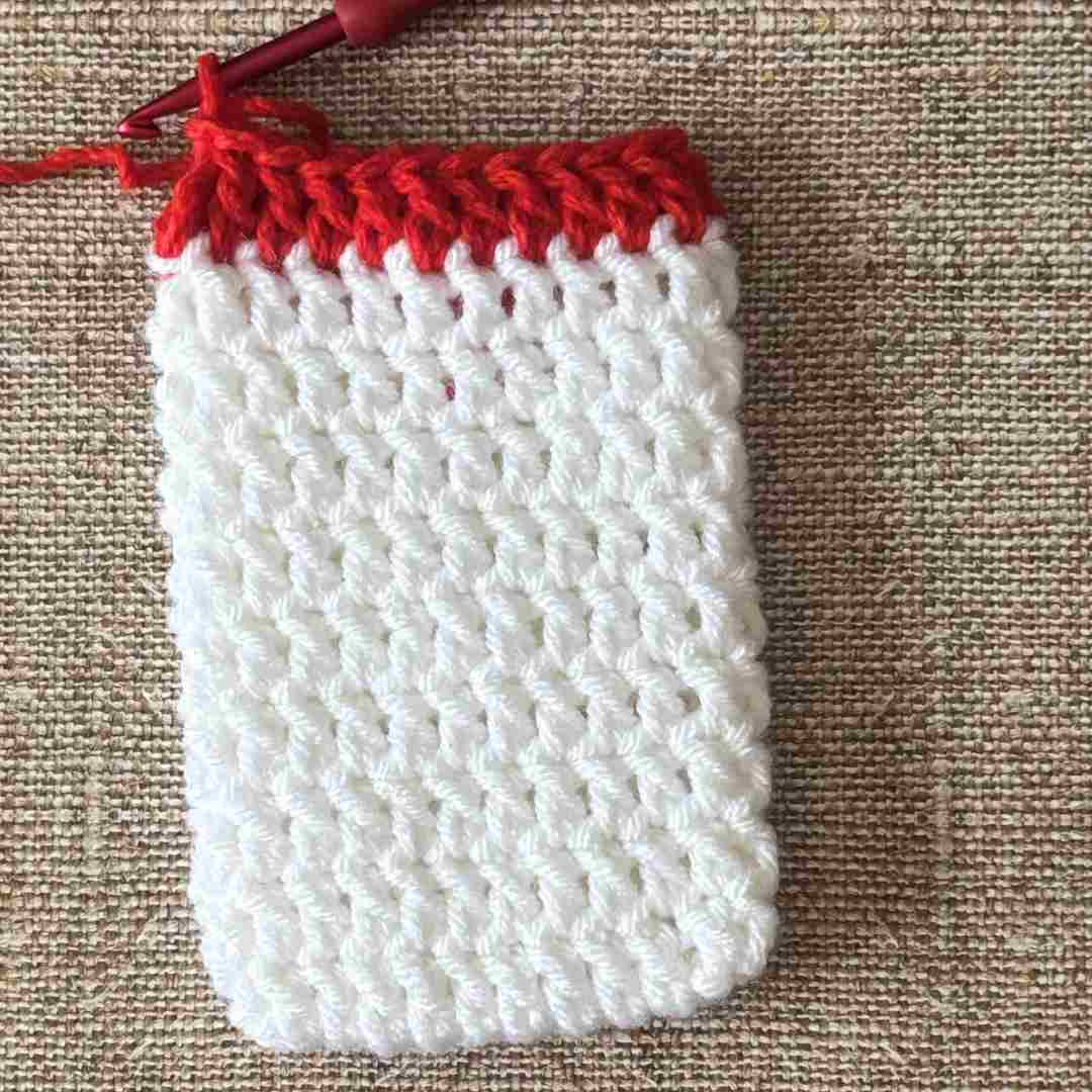 snowman eyeglasses case crochet pattern for beginners